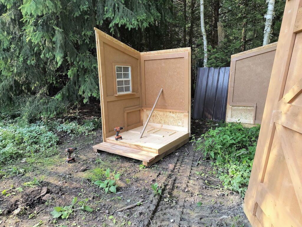 Step 3 — Two Walls Taking Shape