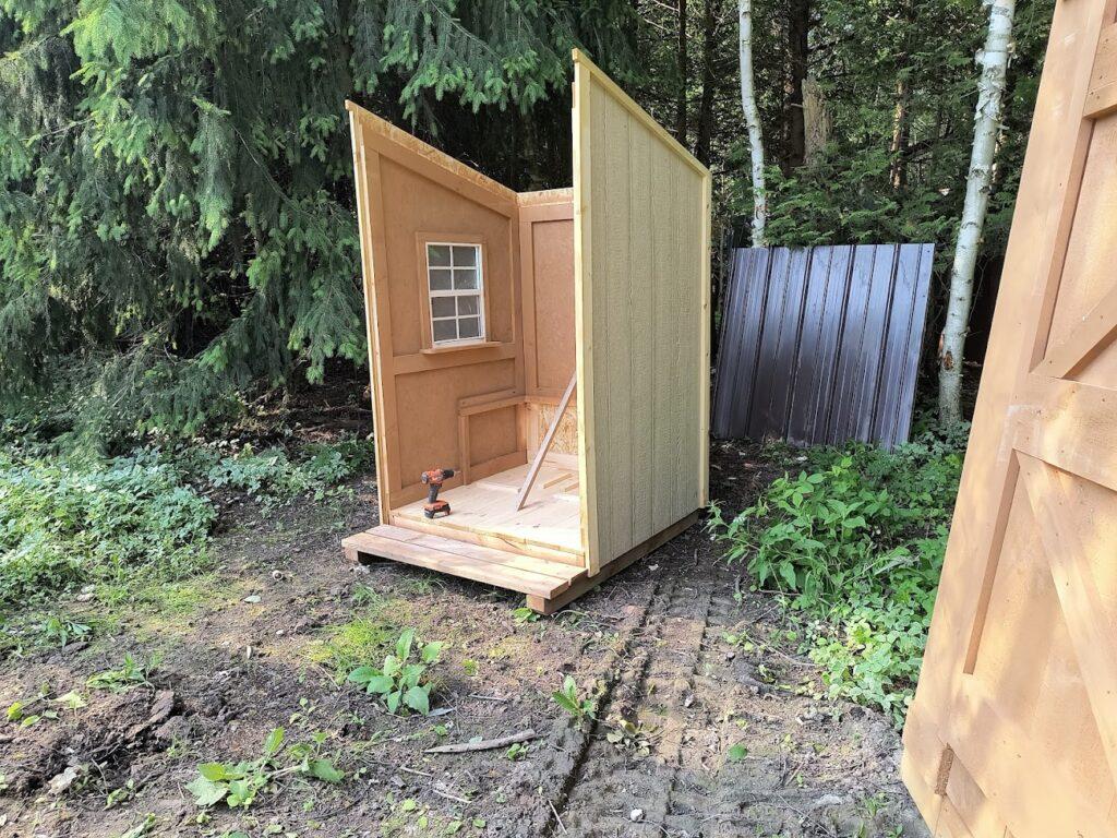 Step 4 — Three Walls Complete